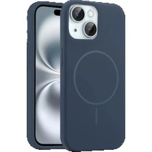 iPhone 14 Kılıf Jully Magsafe Kapak - Lacivert