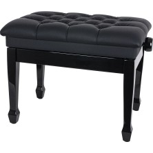 Kozmos PJ006-BK Ayarlı Piyano Taburesi - Siyah