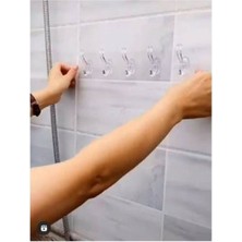 Tek Parça Kendinden Yapışkanlı 5 Kancalı Askı
