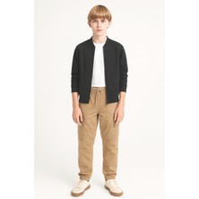 Erkek Çocuk Komando Cepli Beli Lastikli Okul Pantolonu AK1000-1-2