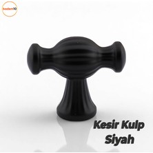 Kesir Siyah Metal Kulp Düğme Mobilya Çekmece Mutfak Dolabı Kulbu Dolap Modern Kapak Kulpları