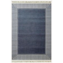 Cotton Kilim 11 Laciver Tonunda Geometrik Desenli Dekoratif Yıkanabilen Dokuma Taban Kilim