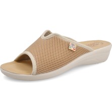Kadın Terlik T4 429 Fe Fly Flot Slipper Fresh Classıc 6009- Beige