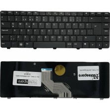Dell Uyumlu Inspiron 14R M5030, 14R N3010, 14R N4010, 14R-N4010 Notebook Klavye Siyah Tr