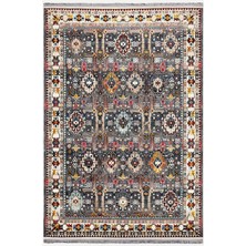 Mars Serisi Eskitme Desen Kaymaz Taban Şönil Halı