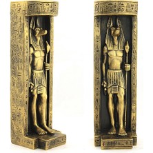Anubis Figürlü Mumluk