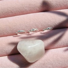 Heppii 925 Ayar Gümüş Deliksiz Sıkıştırmalı Burun Hızma Seti – Taşlı, Yıldızlı, Minimal, 3’lü