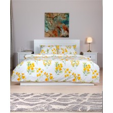 Cotton Collection Çift Kişilik Nevresim Seti Daisy