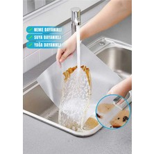 Premium 3 Metre Pıtırcıklı Kaydırmaz Şeffaf Raf Örtüsü Halı Kaydırmaz 45 CMX3M Kalın Kaliteli Folyo