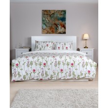 Cotton Collection Çift Kişilik Nevresim Seti Fleur