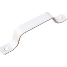 Ahşap ve Demir Doğrama Kulbu Beyaz 115 mm 2 Adet