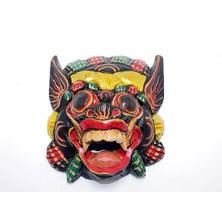 Duvara Asmalı Renkli Maske 18 cm