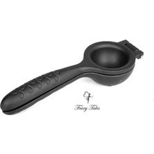 Siyah Lüks Döküm Limon&portakal Narenciye Sıkacağı - Pratik ve Dayanıklı Gövde