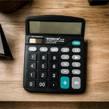 Güneş Enerjili 12 Haneli Masa Üstü Hesap Makinesi