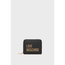 Love Moschino Logolu Fermuarlı Cüzdan Bayan Cüzdan JC5613PP1NKD0000