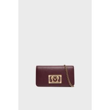 Love Moschino Logolu Sabit Zincir Askılı Portföy Cüzdan Bayan Cüzdan JC5602PP1NLI0552