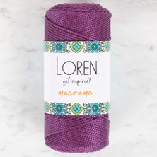 Loren Macrame Mor El Örgü Ipi - Rm 0160 - 34347