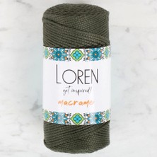 Loren Macrame Asker Yeşili El Örgü Ipi - Rm 0195 - 34337