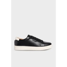 Calvin Klein Deri Logolu Sneaker Ayakkabı HM0HM018590GK Erkek Ayakkabı HM0HM01859 0gk