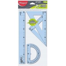 Maped Study Kırılmaz Çizim Seti 30 Cm. 4'lü (981701)