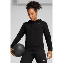 Puma Kadın Sweatshirt Düz Desenli Kapüşonlu Tasarım Rahat Kesim Sezonluk Kullanım İçin