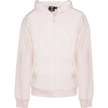 Hummel Felisias Zip Çocuk Sweatshirt Günlük Kullanım için Rahat Kesim ve Nefes Alabilir Kumaş