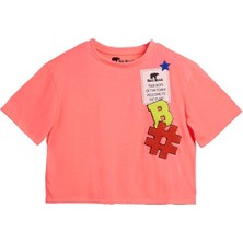 Bad Bear Lily Pembe Kız Çocuk Tişört