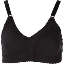 Kadın Büyük Beden Penye Toparlayıcı Küçültüçü Dikişsiz Sütyen