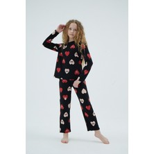 8931 Kız Ç. Pijama Takım