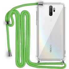 Piyasa Sepeti Oppo A5 2020 Boyun Askılı Şeffaf Tank Kılıf