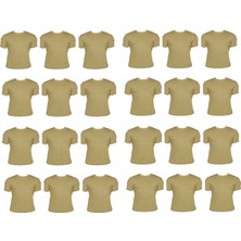 Mehmetçiğin Sesi 24'lü Askeri Fanila Seti Acemi Bedelli Asker Çamaşırı