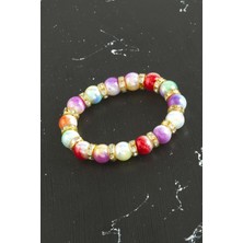 Renkli Boncuklu Çocuk Bileklik