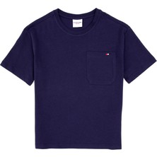 U.S. Polo Assn. Erkek Çocuk Mürdüm Bisiklet Yaka Tişört 50314946-VR074