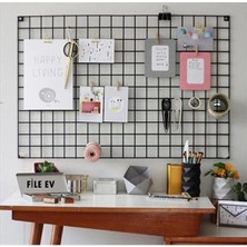 Metal Duvar Panosu, Fotoğraf ve Notluk Askısı, Şık Ev Dekoru Için Ideal Seçenek