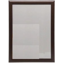 A3 Ceviz Pvc Çerçeve 30X42 Iç, 33X45 Dış Ölçü, Kahverengi