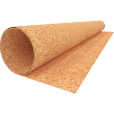 122X100 Cm, 1 mm Kalınlıkta Rulo Mantar, Kahverengi, Dayanıklı ve Şık Dekor Malzemesi