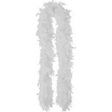 Beyaz Otriş Boa Tüy