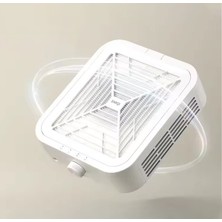 Aba Nails 120W Tek Fanlı Güçlü Manikür Tırnak Toz Toplayıcı Yatay WL007