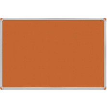 60X180 Kumaşlı Panel, Turuncu Renk, Alüminyum Çerçeve, Şık ve Dayanıklı Tasarım