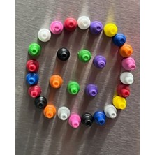 20 Adet Mıknatıslı Pano Sürgüleri, Metal ve Panolara Uygun Set