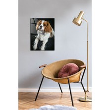 Şeffaf Köpek Temalı 30X40 cm Cam Tablo, Ev Dekorasyonu Için Mükemmel Seçenek