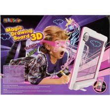 3D Renkli Sihirli Yazı Tahtası, Eğlenceli ve Yaratıcı Çocuklar Için