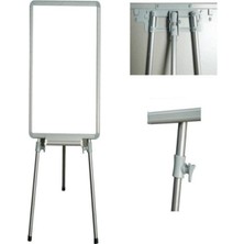 50X70CM Ayaklı Lamine Yazı Tahtası, Teleskopik, Beyaz, Şık ve Kullanışlı Tasarım