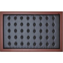 Deri Makam Panosu 90X140, Şık ve Zarif Ofis Dekoru Için Ideal Seçim