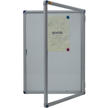 Turuncu Manyetik Yüzeyli 50X70CM Ilan Panosu