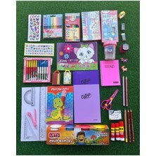 Kız 1. Sınıf Okul Ihtiyaçları Kırtasiye Seti, Şık ve Kullanışlı Tasarım