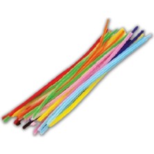 Renkli Şönil Iplik Seti, 30 Cm, 25'li Paket, El Işi ve Dekorasyon Için Ideal