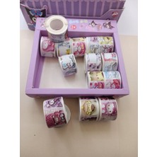 Tatlı ve Sevimli 100'LÜ Rulo Sticker Seti, Hediyelik ve Dekoratif Ürünler