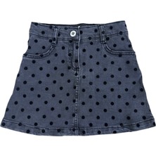 Kız Çocuk Kot Mini Etek