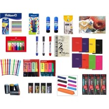 Ortaokul Kırtasiye Seti 4'lü, Okula Hazırlık ve Çalışma Için Harika Seçenek